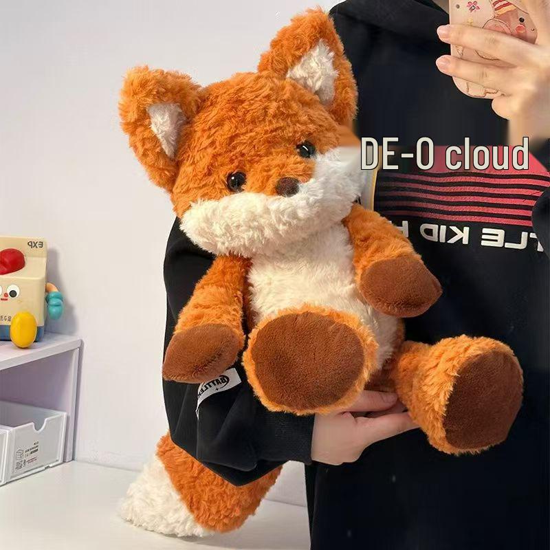 Run Fox Doll - Plush Sleeping Hug Pillow & Wedding Toy, Birthday Gift for Girls