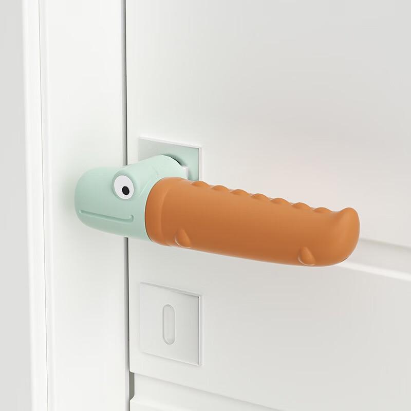 Fumede Crocodile Silicone Door Handle Bumper (2-Pack)