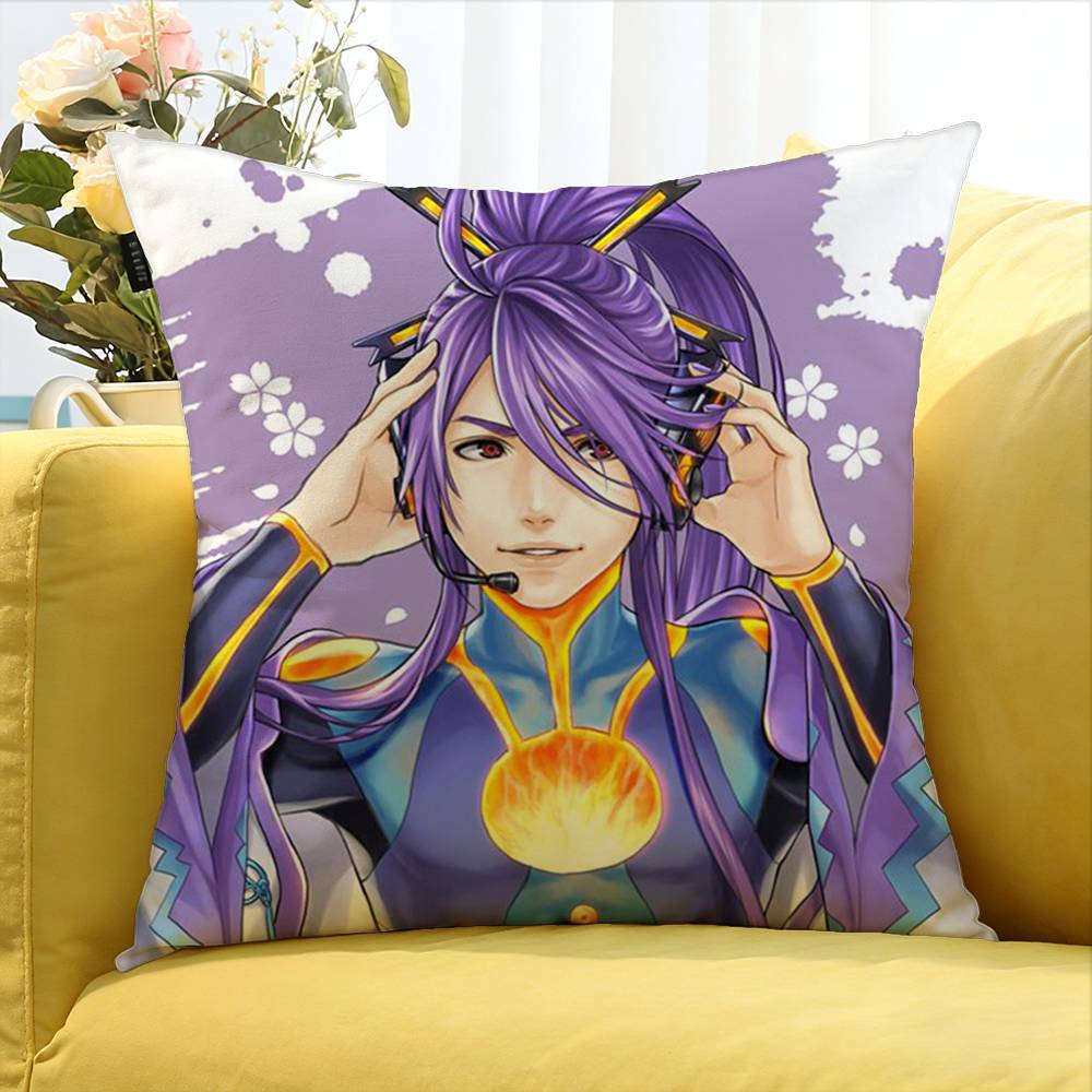 Cute KKamui Gakupo World Various Sizes Square Pillow Case For Car Home Bedchamber Decor