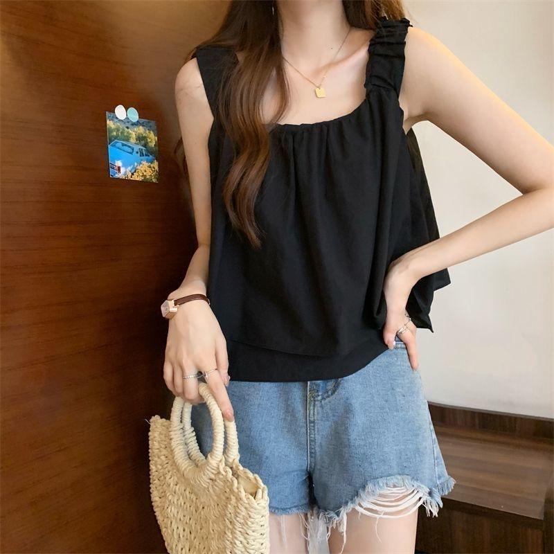 Women's Mori Style Sweet & Spicy Loose Camisole Top