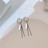 Women's Hip-Hop Long Chain Earrings: Non-Pierced Cold Style Hoops