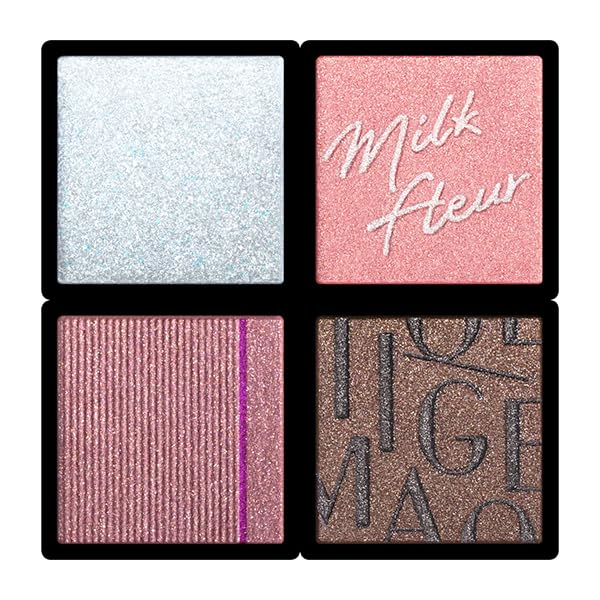 MAQUILLAGE Customized Eye Color Assortment 05 Plum Assortment Eyeshadow Powder Recommended Eye Makeup Set for Shiny Glow Shiseido 3.8g (Palette
