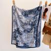 Luxury Double Side Print Designer Women Scarf Cotton Linen Feeling Female Shawl Winter Warm Outdoor Pashmina Shawl Hijab
