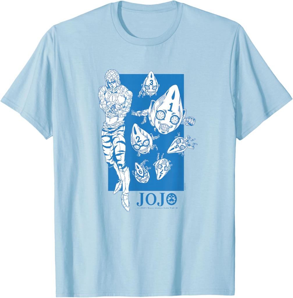 JoJos Bizarre Adventure Mista Six Bullets Anime Fashion Casual Funny TShirt S6XL Summer