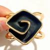 Alloy Geometric Scarf Ring Minimalist T-shirt Tie Clip Shawl Silk Scarves Ring