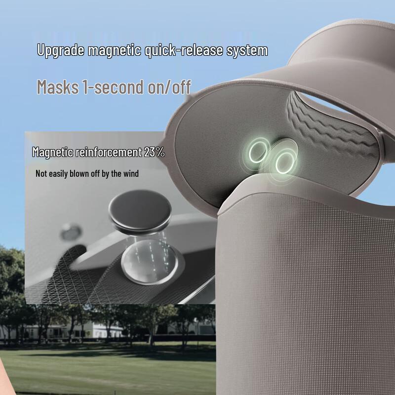 Beneunder Women's Mesh Sun Visor with Magnetic Face Shield