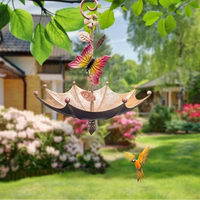 Bird Feeder for Outside ,Hanging Seed Catcher Tray, Umbrella Shape ,Platform Feeder,