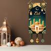 Ramadan Hanging Flag Ramadan Decorations 2026 Wall Hanging Ornament Eid Mubarak Islam Muslim Home Decor Party Supplies