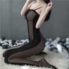 Sex Underwear European and American Temptation Sex Stockings Sexy Suspenders Open Jacquard One-piece Stockings Pajamas Manufacturer 8858
