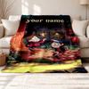 Gravity Falls Customizable name outdoor blanket soft cozy and warm Multi-purpose office blanket outdoor camping and travel blanket all