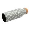 Copper Water Bottle 500 ML With Anti Oxidant Properties | Diwali Gifts for Family and Friends 100% Copper Water Bottle (Grey, 500 Ml)