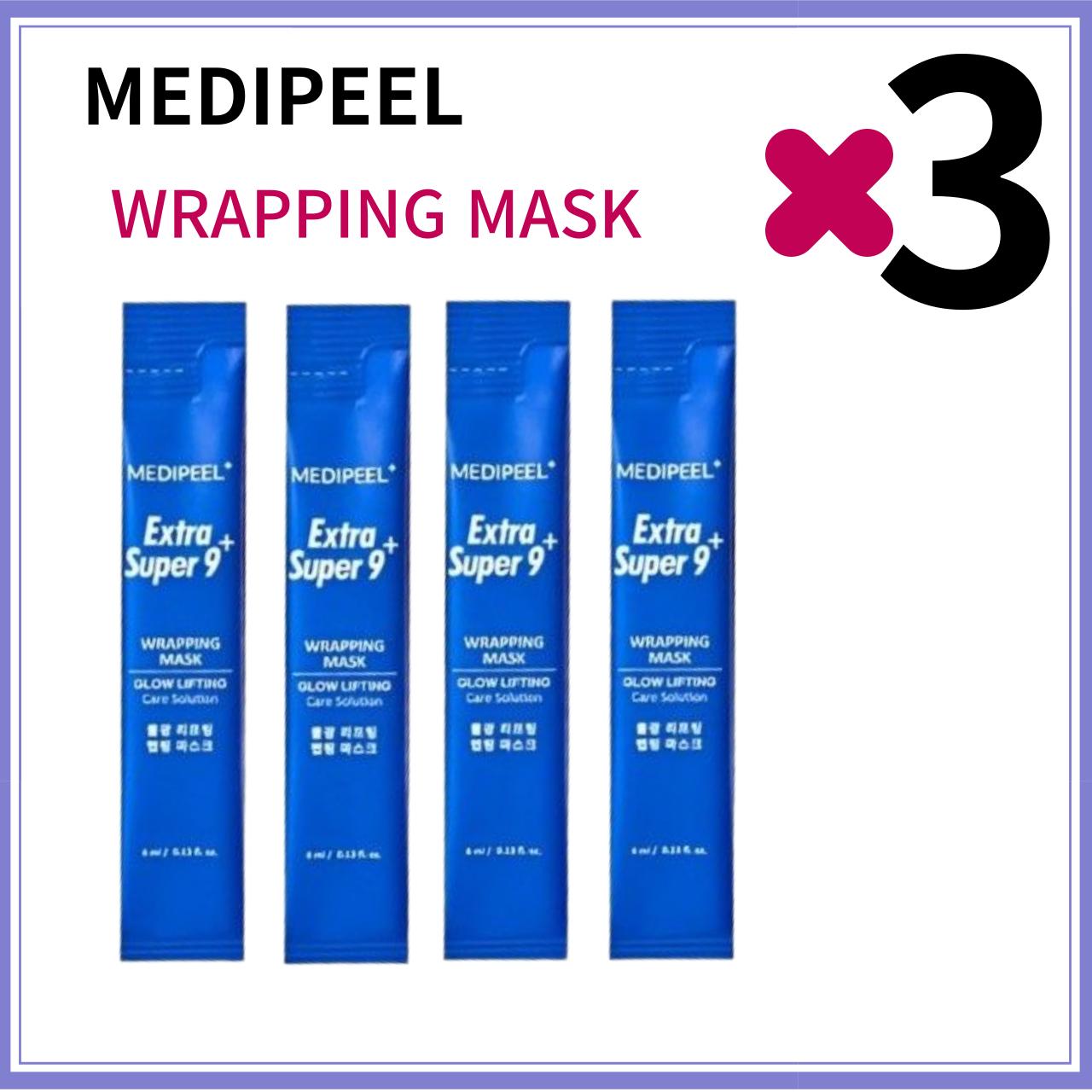 

Medipeel Water Glow Lifting Wrapping Mask Pack Extra Super 9 4 мл*4 шт*3 комплекта