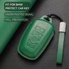 Leather Car Key Cover Case Protection Shell Keychain For Bmw F20 F30 F31 F21 F11 X3 F25 X4 I3 M3 M4 1 3 4 5 Series 320i 530i 550