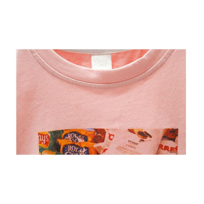 Children's Clothing Boys and Girls Short-sleeved T-shirt Summer Children's Summer Half-sleeved Tops Baby