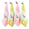 3Pcs Cute Bear Dishcloth Cotton Children's Handkerchief Halloween Bath Towel  Household