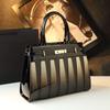 2025 New Fashion Color Blocked Commuter Bag Single Shoulder Cross Shoulder Handbag Large Capacity Women's Bag
