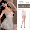 Sexy Mesh See-through Lace Erotic Underwear Hollow Breast Suspender Free Open Gear Uniform