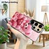 Phone Case: 2D Flat Samsung Galaxy A34 A35 M05 M06 S20 S22 S21 FE Plus 5G Protective Case, Couple Style, Plush Heart Little Bear, Christmas and Hallow