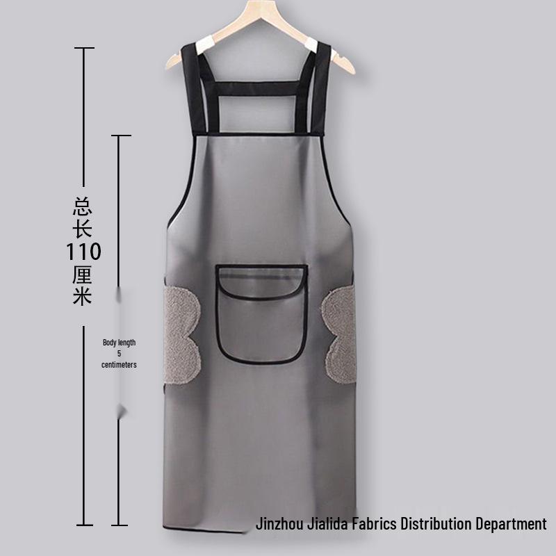 Waterproof Oil Apron - Adult Size for Kitchen, Seafood Cooking, Dishwashing, and Restaurant Work