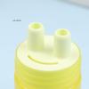 Portable Reusable Herbal Inhalant Nasal Suction Cap Bottle Accessory with Two Nostrils Sticks Inhaler Tubes for Aromatherapy