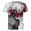 Tokyo Ghoul Graphic T Shirt for Men Women Summer New Leisure Oversized T-shirt Fashion Harajuku Streetwear Tops Tees