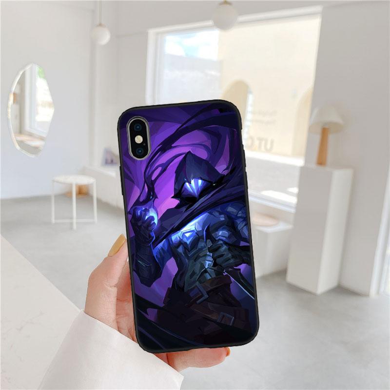 BF114 V-VALORANT Phone Case for Samsung Galaxy M06 M15 M16 M35 M55 M56 A36 A42 A50 A50S A51 A52 A32 A33 A05 A05S A06 A16 A20