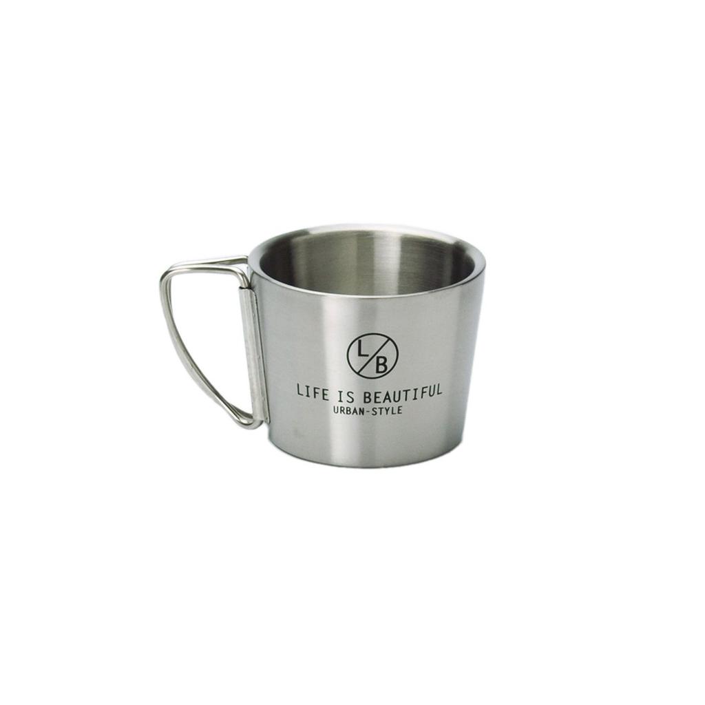 Stainless Steel 756515 L/B Cup, Silver,