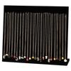 Extra Large Velvet Jewelry Display Stand: Necklace Hanger & Bracelet Storage Rack
