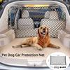 Clôture de Coffre de Voiture Filet de Protection Isolant pour Chien Animal Solide Élastique Barrière de Sécurité Pour Tout Véhicule SUV Camion Siège Arrière Protection de Cargaison