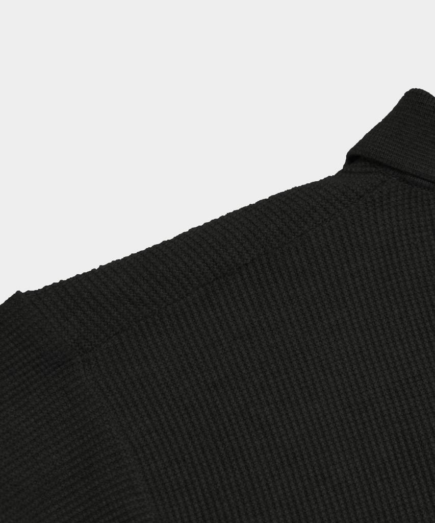 Vibrante Comfort Washable Collared Knit - Charcoal