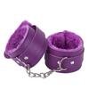 SM Plush Bondage Handcuffs & Anklets Restraint Set