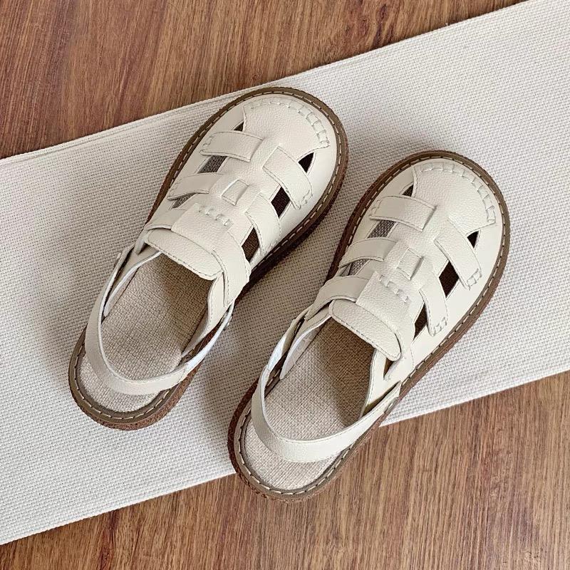 Sandals Women's Summer 2025 Baotou Two Wear Cool Slippers Women's Outer Wear Summer Breathable Maternity Hole Shoes