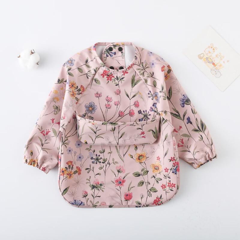 Kids Waterproof Long-Sleeve Eating Smock