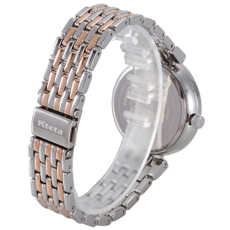 Женские часы Роскошные брендовые серебряные золотые часы с бриллиантами Женские кварцевые — фото 3