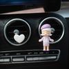 New Car Gift Car Perfume Fragrance Cute Cartoon Air Vent Decoration Car Aroma Diffuser Stone Car Interior Ornament Fragrance