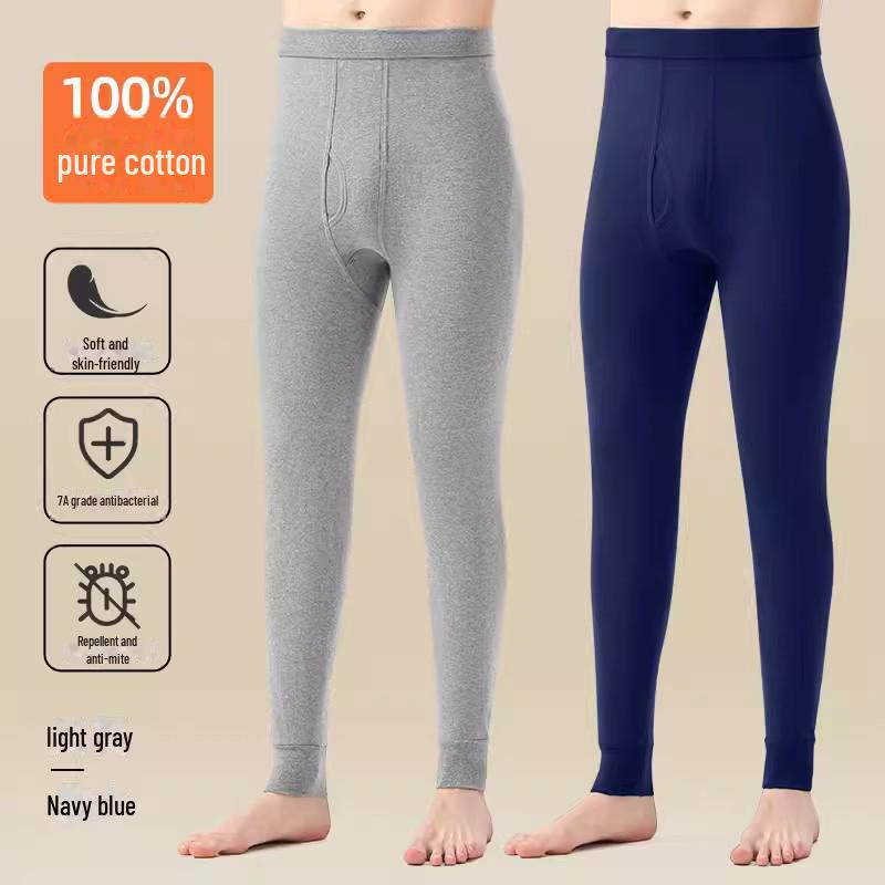 Ανδρικό Φθινοπωρινό Παντελόνι Slim Fit από Καθαρό Βαμβάκι για Μεσήλικες και Νέους Ενήλικες