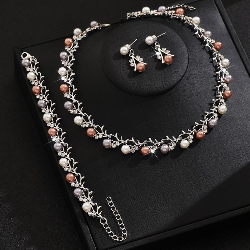 Luxury-lite Necklace, Earrings, Bracelet - Unique Vintage Style, Fashionable and Sophisticated, Collar Chain Necklace