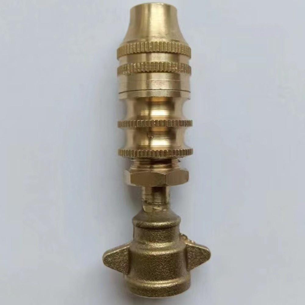 High Pressure Missile Nozzle Brass Straight Jet Nozzle Agriculture Farm Use
