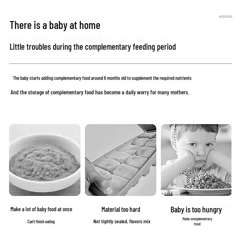 Bayco Baby Food Freezer Container Set