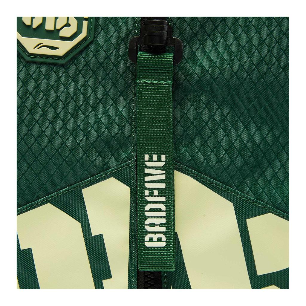 New LiNing BadFive Polyester Backpack Unisex Eden Green ABSV211-4