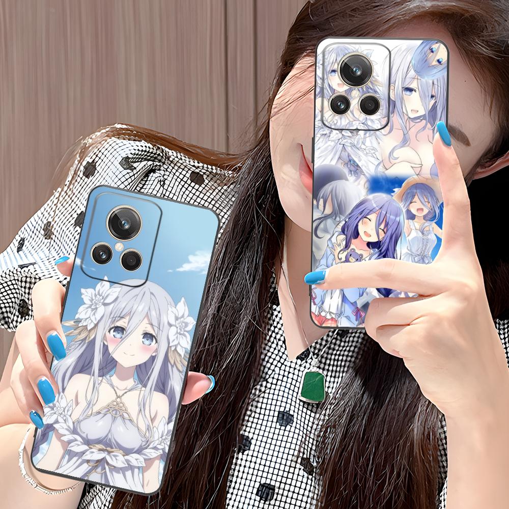 Date a Live Mio Takamiya Matte TPU Mobile Phone Case for Realme 15 14 13 12 11 10 9 Pro Plus T i Lite 5G Colorful Printing Cover