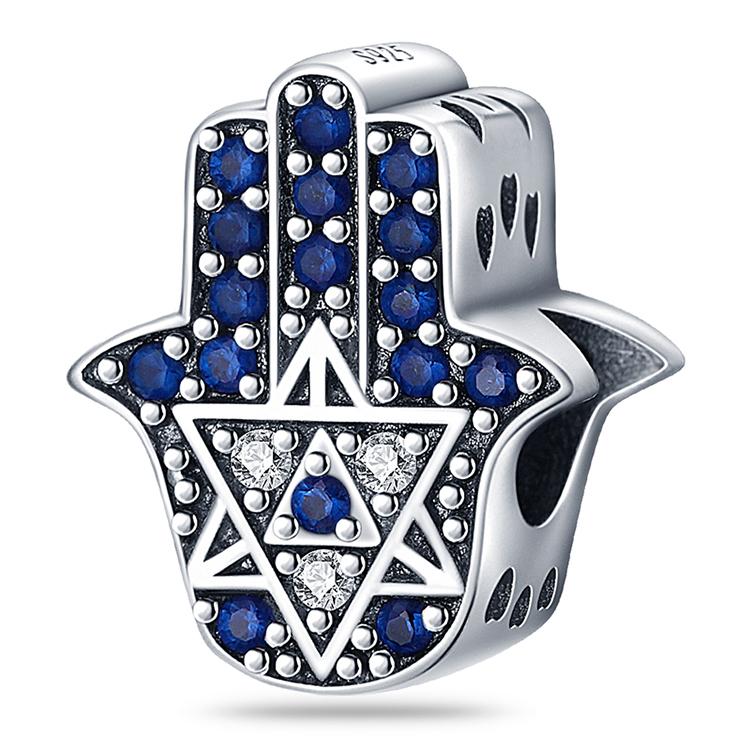 Copper Classic Devil'S Eye Series Charms Beads Fit Original Fine Braceletsdiy Jewelry Gift Accessory