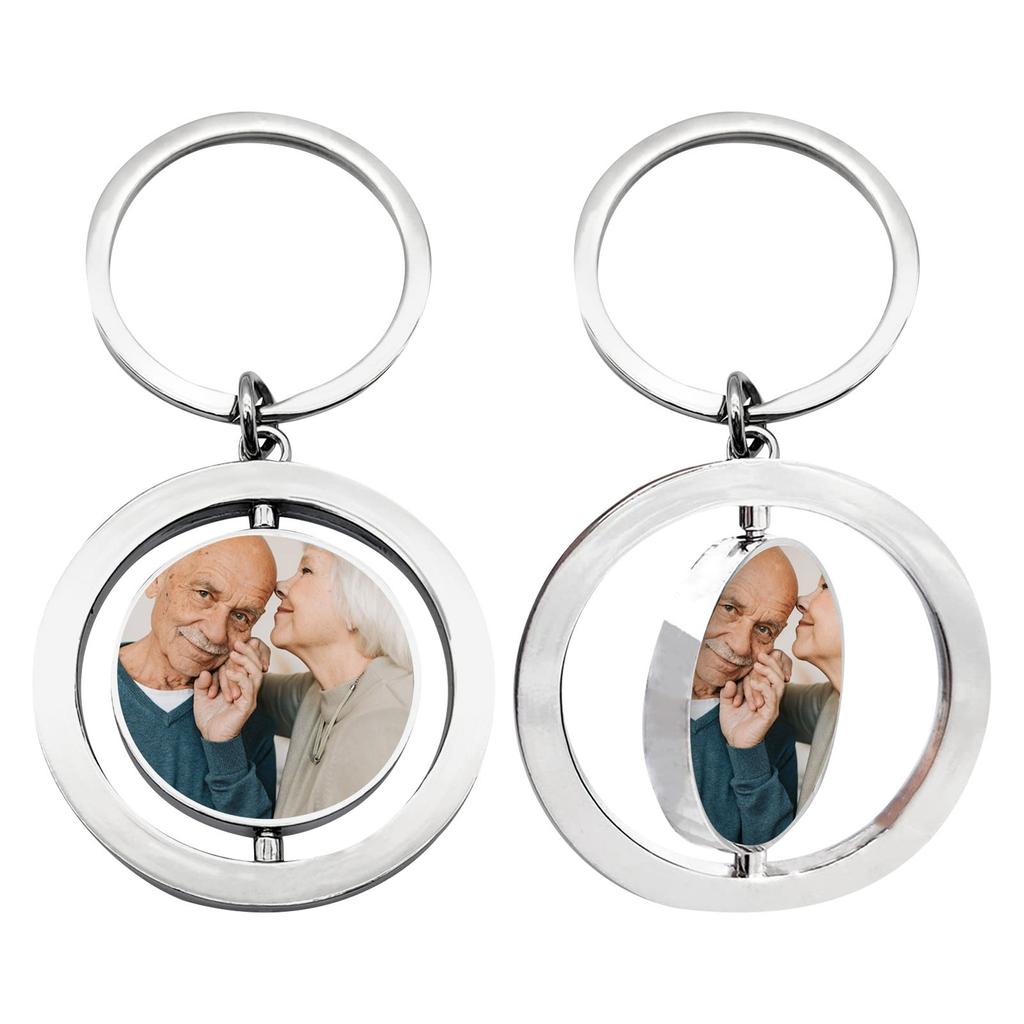 Edelstahl Metall Schlüsselanhänger Kann Für DIY Gravierte Gedenk-Schlüsselzubehör Verwendet Werden