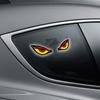 Car Warning Light Devil Eye Ambient Lamps Rear Window Anti Rear End Signal Lights Dynamic Expression Neon Lamp Car Accessories Neon Lights 4
