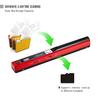 Portable Handheld Wand Scanner, A4 Size, 900DPI, JPG/PDF Format, LCD Screen, Type-C Interface, with Protective Bag for Business Documents, Receipts, B