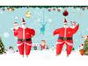 Cross-Border Christmas Inflatable Santa, Tree, and Snowman Costume for Stage Performances