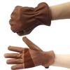 1 Pair Brown Color Work Gloves Premium Cowhide Leather Gloves Riding Gloves  Outdoor Biker