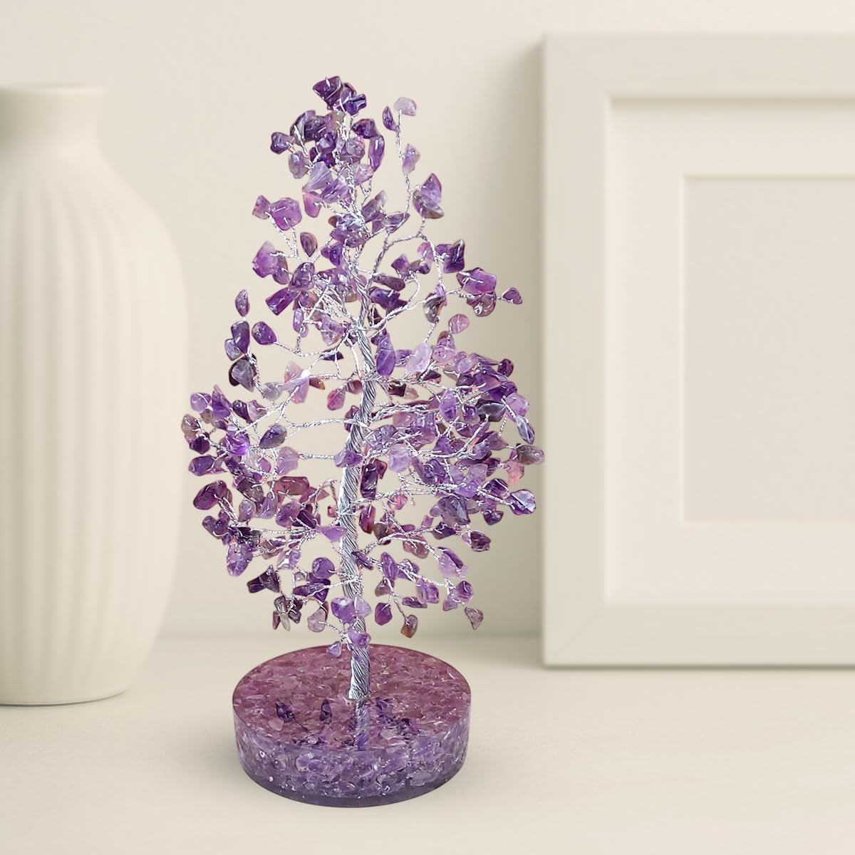 Crystal Gemstone Tree, Reiki Charged Feng