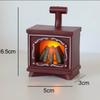 Mini Camino Gatto Frigorifero Con Luce Notturna A Led Creativo Per Decorazione Casa Camera Dei Bambini Frigorifero Cucina Magnete