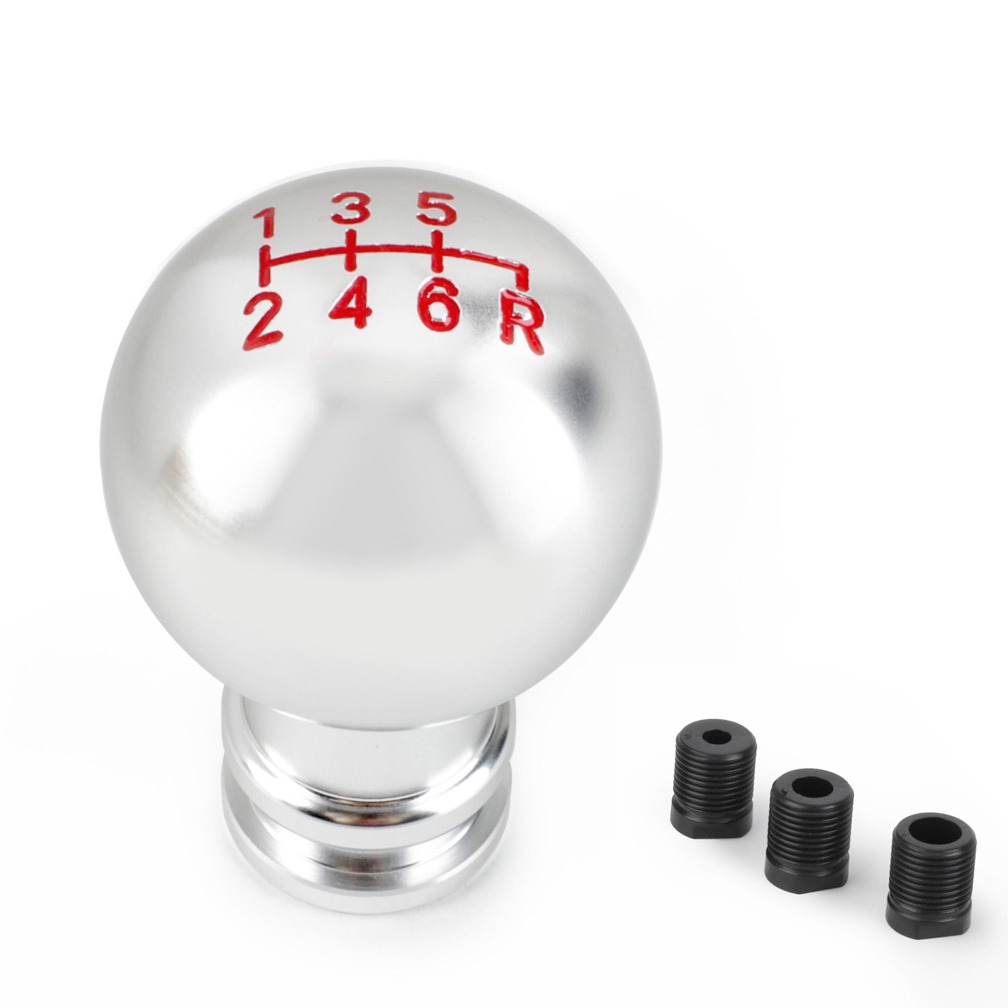 Aluminum 5/6/10 Speed M12 gear lever knob Universal Car Gear Shift Knob Manual Automatic Gear Lever Knob Shift Lever M8 M10